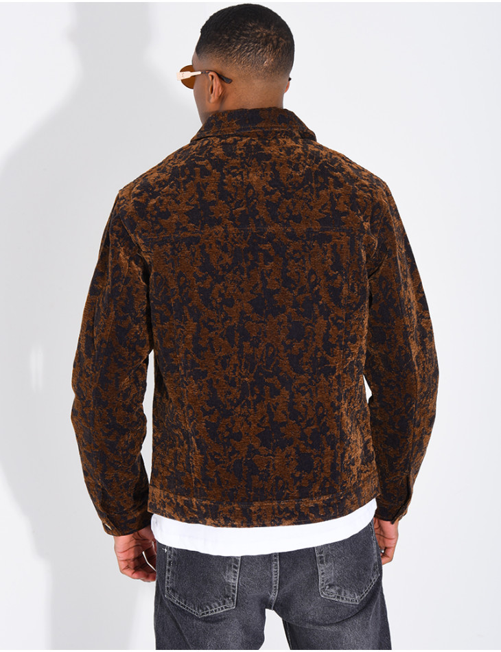 Veste imprimée au touché doux