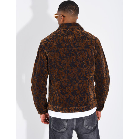 Veste imprimée au touché doux