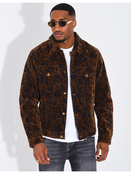 Veste imprimée au touché doux