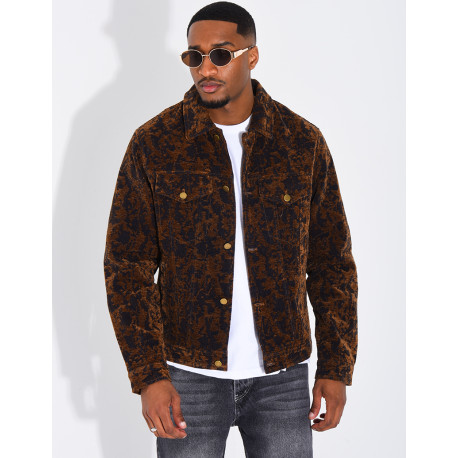 Veste imprimée au touché doux