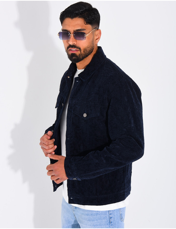 Veste imprimée au touché doux