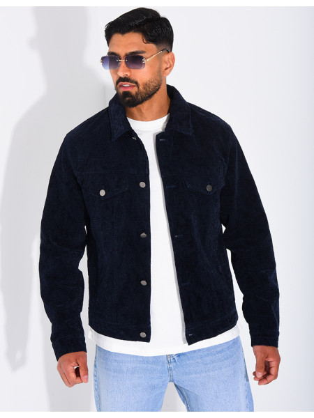 Veste imprimée au touché doux