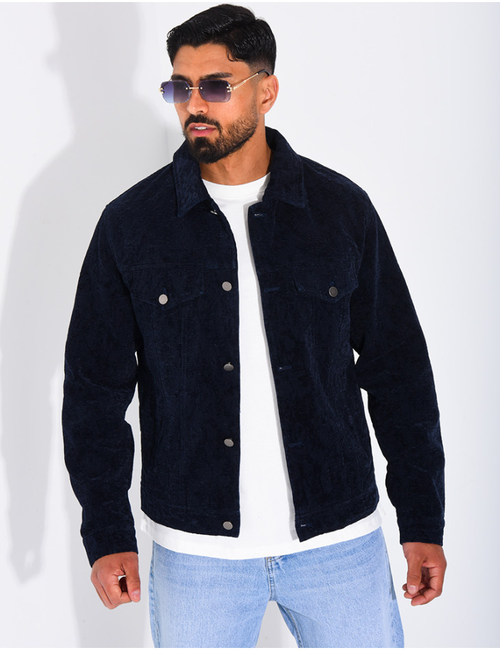 Veste imprimée au touché doux