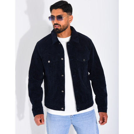 Veste imprimée au touché doux