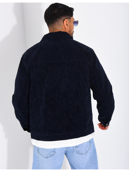 Veste imprimée au touché doux