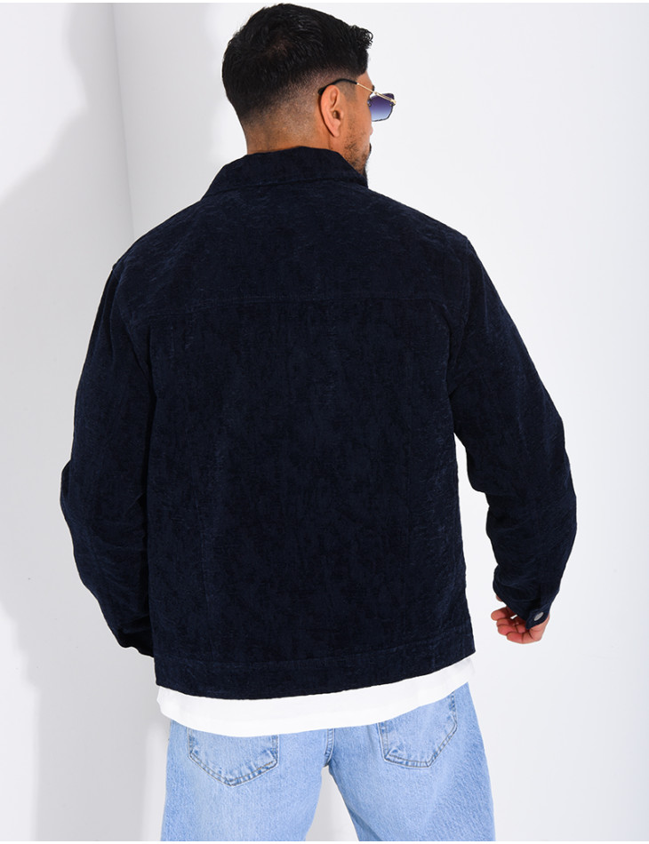 Veste imprimée au touché doux