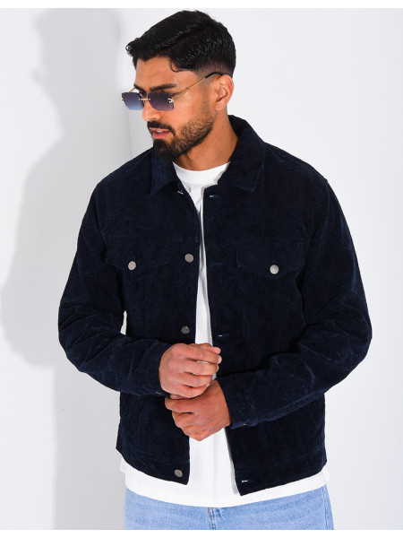 Veste imprimée au touché doux