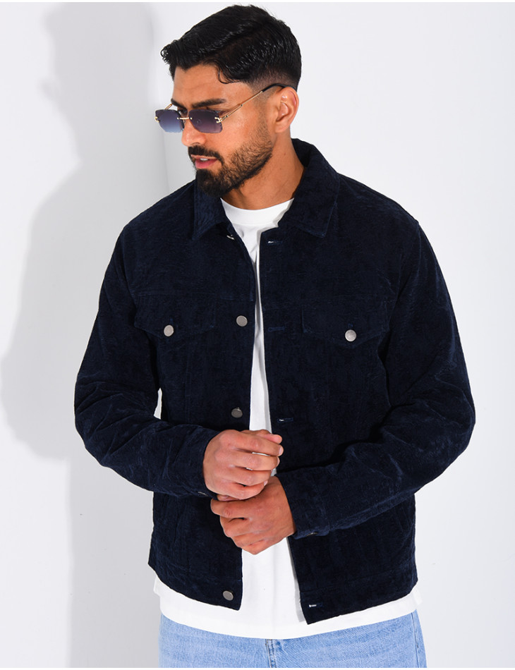 Veste imprimée au touché doux