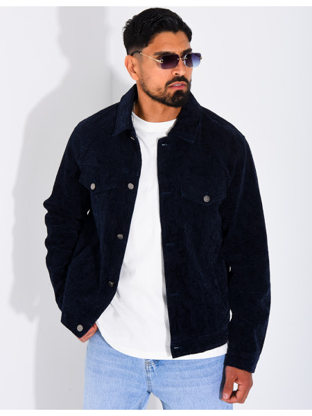 Veste imprimée au touché doux