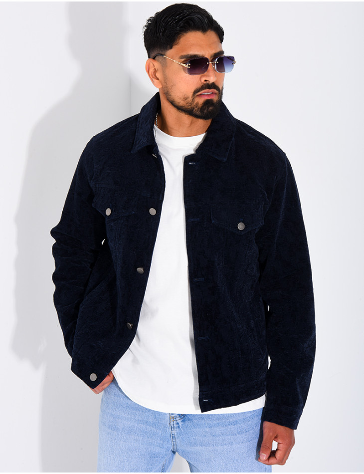 Veste imprimée au touché doux