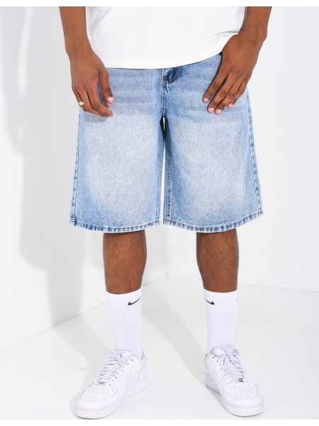 Jeans-Bermudas