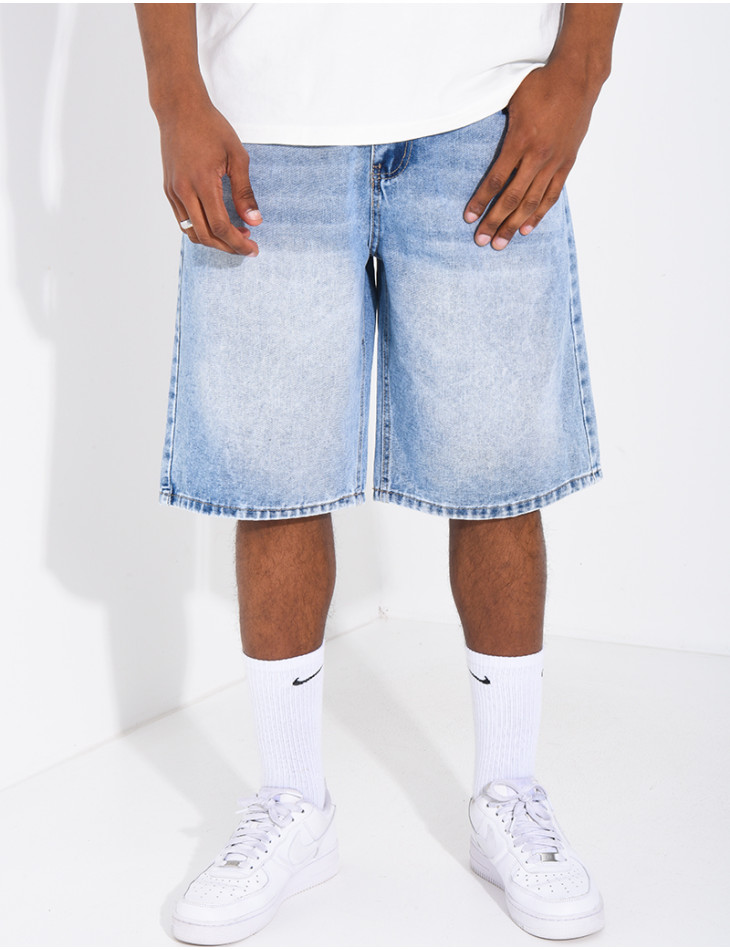 Jeans-Bermudas