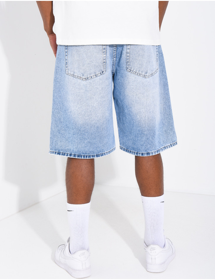 Jeans-Bermudas