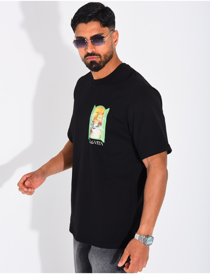 T-shirt homme "Dolce Vita"