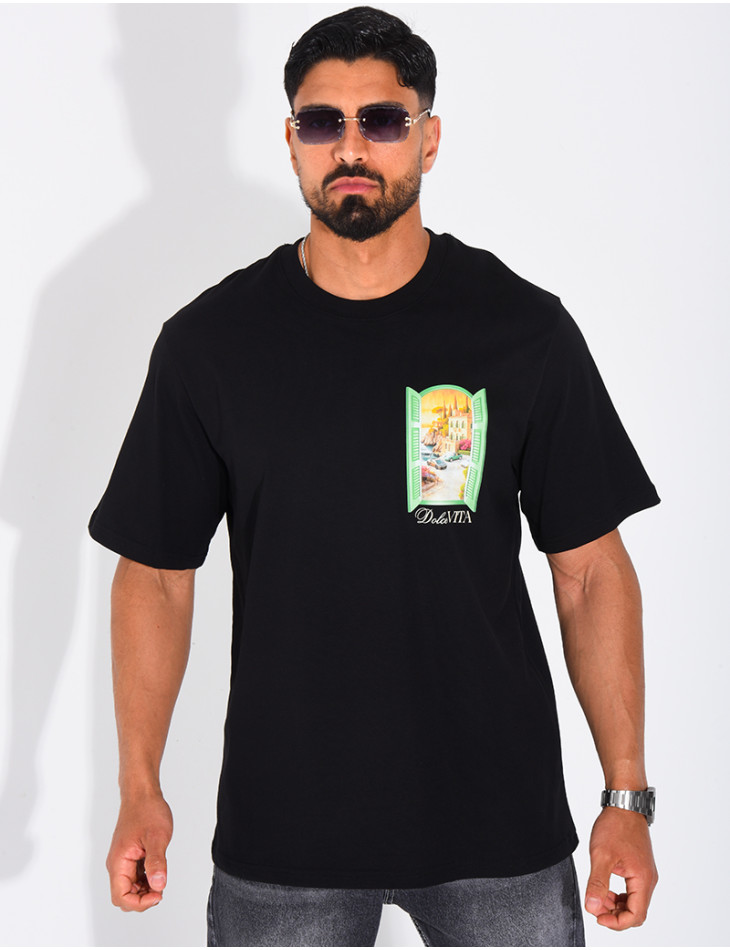 T-shirt homme "Dolce Vita"