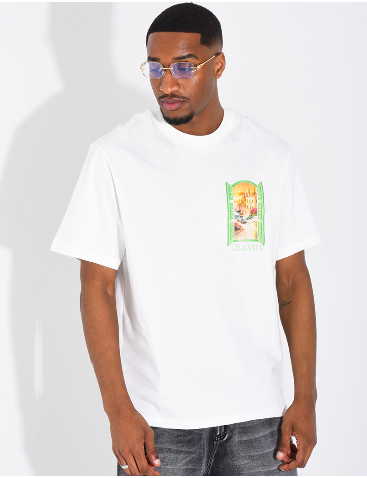 T-shirt homme "Dolce Vita"
