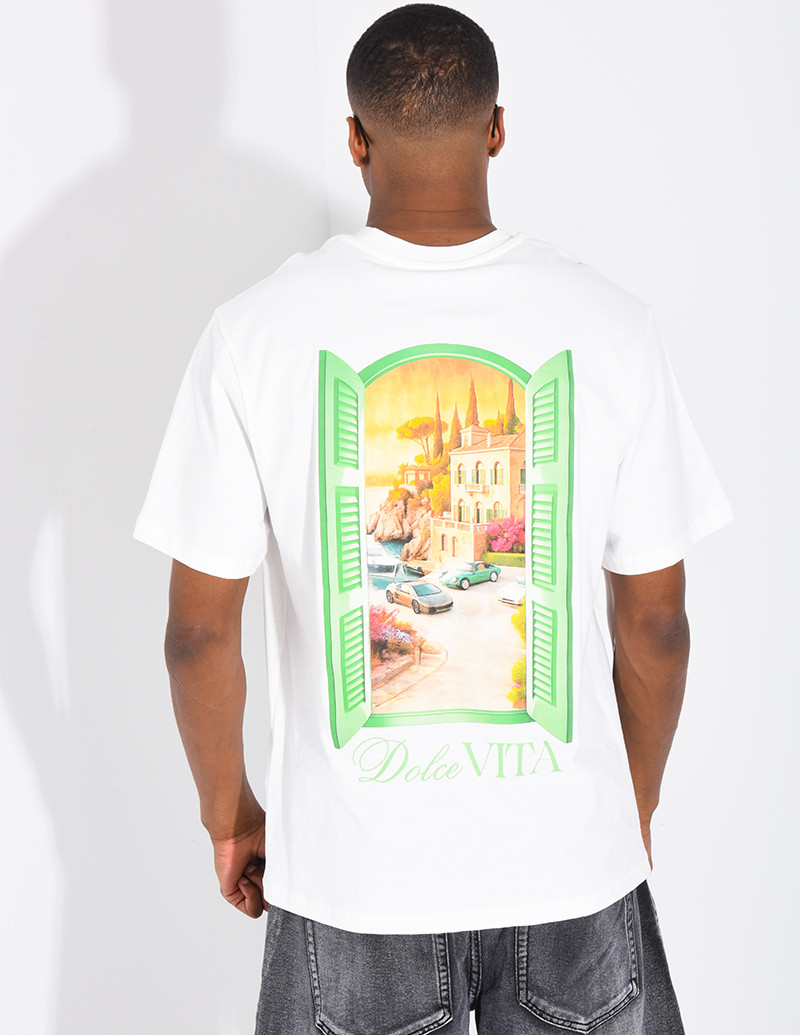 T-shirt homme "Dolce Vita"
