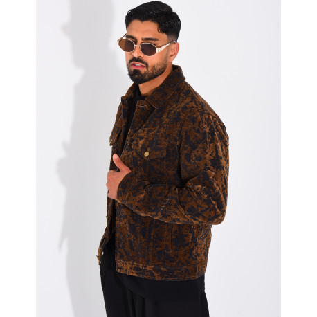 Veste imprimée au touché doux