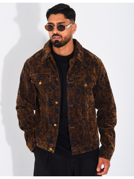 Veste imprimée au touché doux