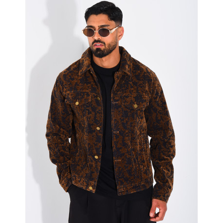 Veste imprimée au touché doux