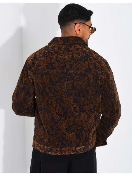 Veste imprimée au touché doux