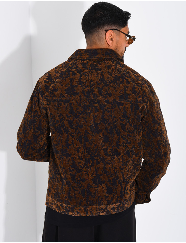 Veste imprimée au touché doux