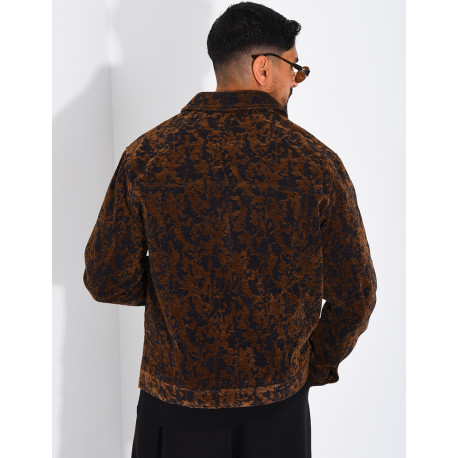 Veste imprimée au touché doux