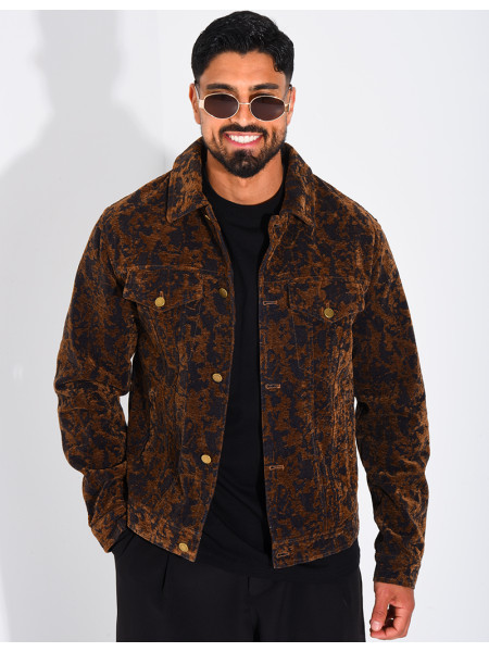 Veste imprimée au touché doux