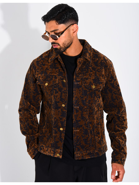 Veste imprimée au touché doux