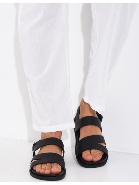 Sandales Homme en similicuir