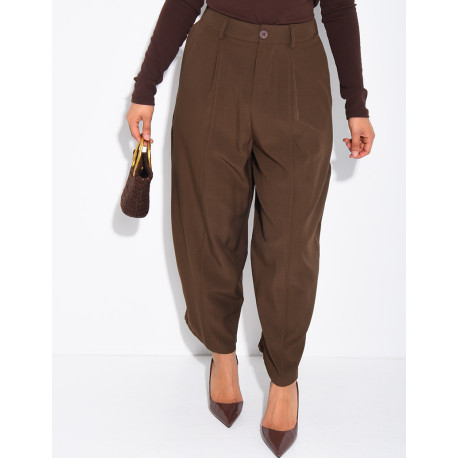 Bermuda long à coupe large