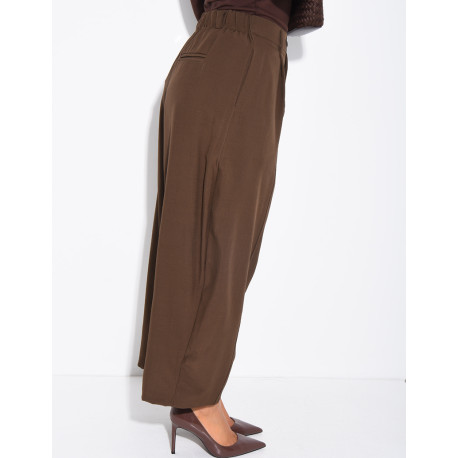 Bermuda long à coupe large