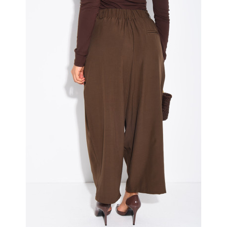 Bermuda long à coupe large