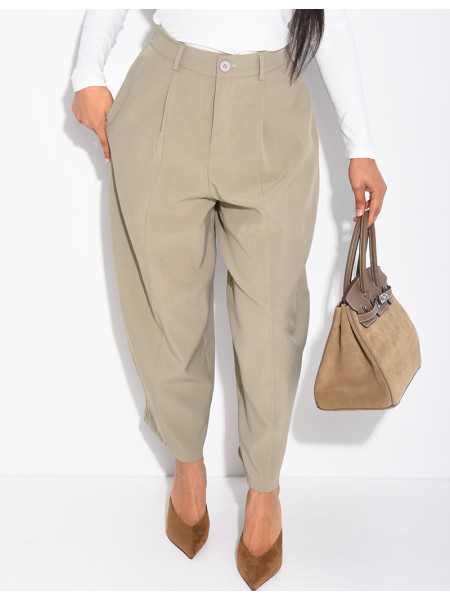 Bermuda long à coupe large