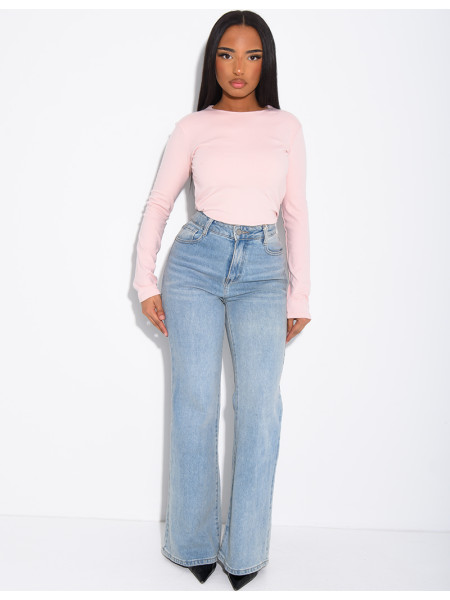 Top manches longues en matière toute douce