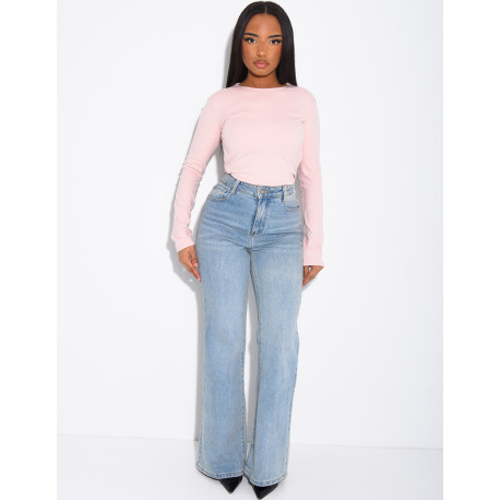 Top manches longues en matière toute douce