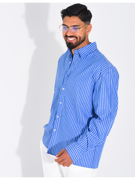 Chemise à rayures