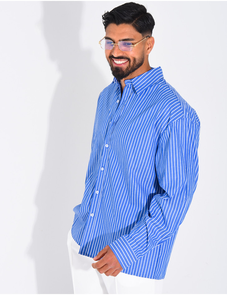 Chemise à rayures