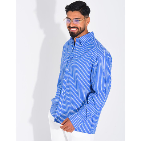 Chemise à rayures