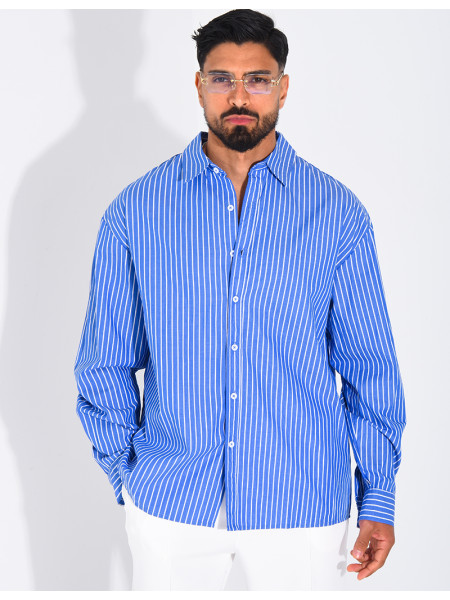 Chemise à rayures
