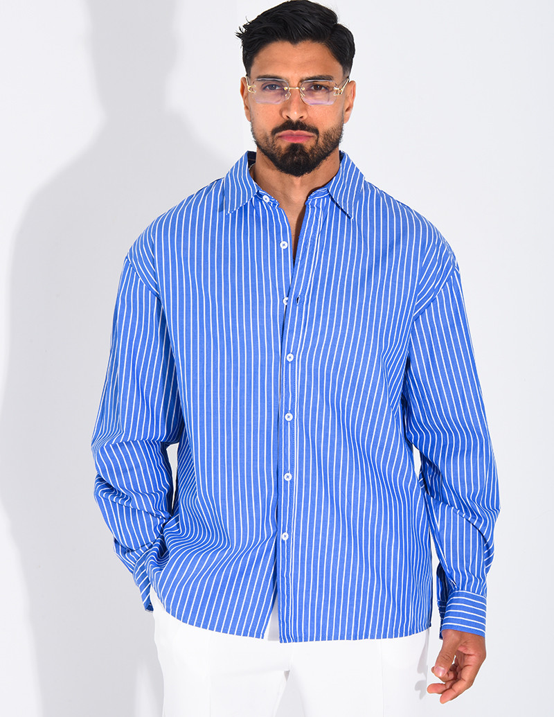 Chemise à rayures