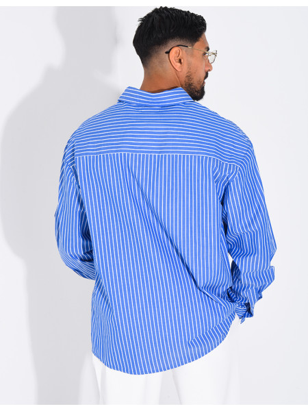 Chemise à rayures