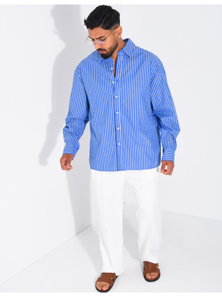Chemise à rayures