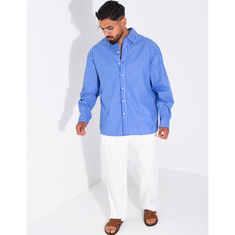 Chemise à rayures