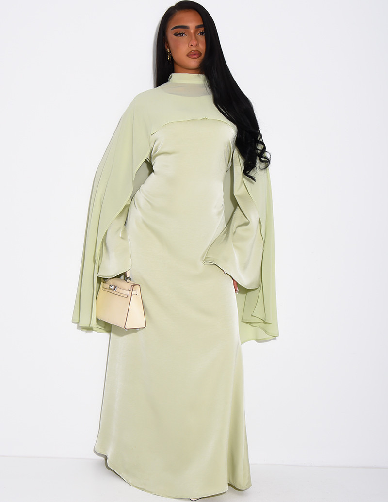 Premium satin dress and...