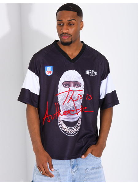 T-shirt oversize "This is authentic"