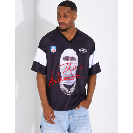 T-shirt oversize "This is authentic"