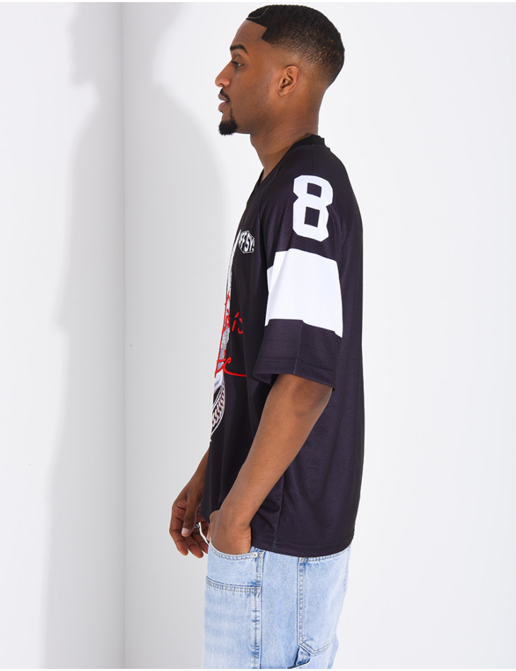 T-shirt oversize "This is authentic"