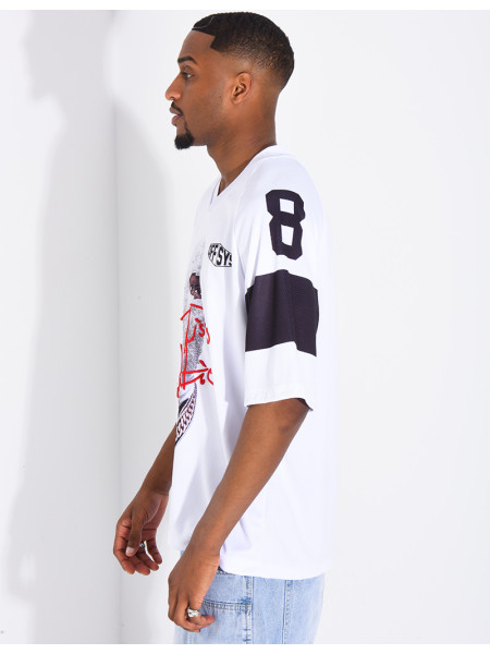T-shirt oversize "This is authentic"