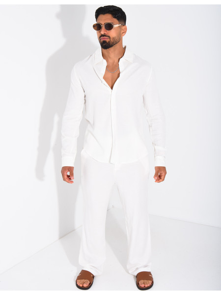 Trousers and shirt set